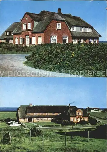 Rantum Sylt Gasthaus Pension Boysen Kat. Rantum (Sylt)