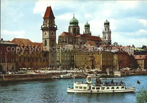 Passau Donau Dom Motorschiff Batavia Kat. Passau