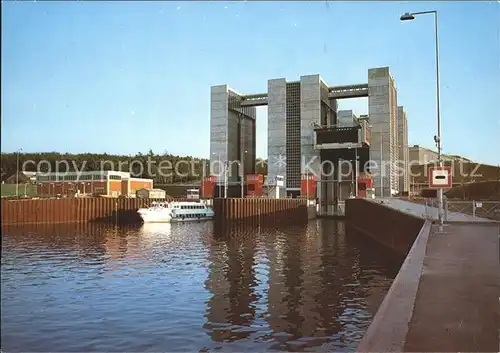 Scharnebeck Lueneburg Schiffshebewerk  Kat. Scharnebeck