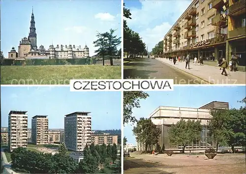 Czestochowa Schlesien Klasztor na Jasnej Gorze Osiedle mieszkaniowe Tysiaclecia