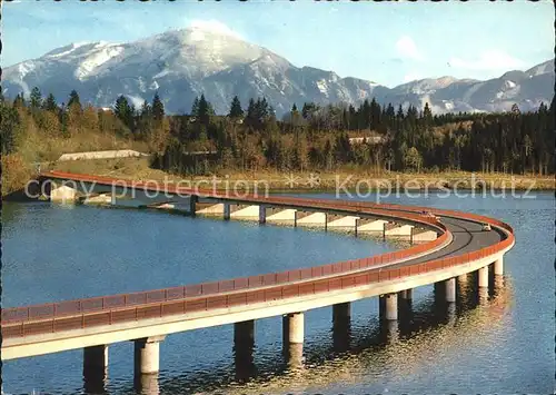 Voelkermarkt Voelkermarkter Stausee Bruecke Petzen Kat. Voelkermarkt