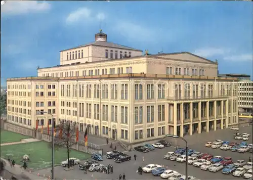 Leipzig Oper Karl Marx Platz Kat. Leipzig