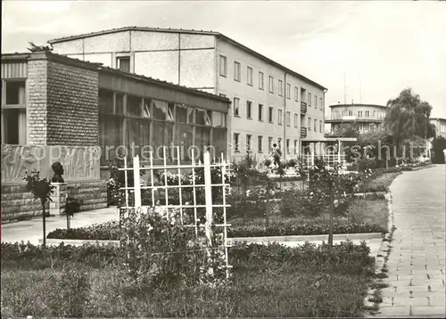 Gernrode Harz FDGB Erholungsheim Fritz Heckert / Gernrode Harz /Harz LKR