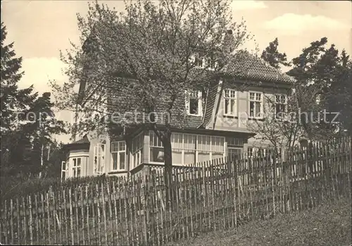 Catterfeld Waldheim Maria Erholungsheim ev luth Kirche Kat. Leinatal