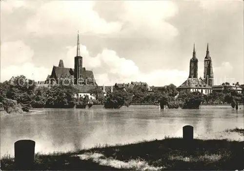 Breslau Niederschlesien Dom und Kreuzkirche Kat. Wroclaw