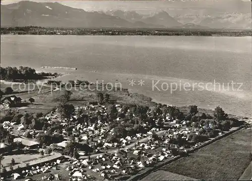 Lindau Bodensee Fliegeraufnahme Zeltplatz Kat. Lindau (Bodensee)