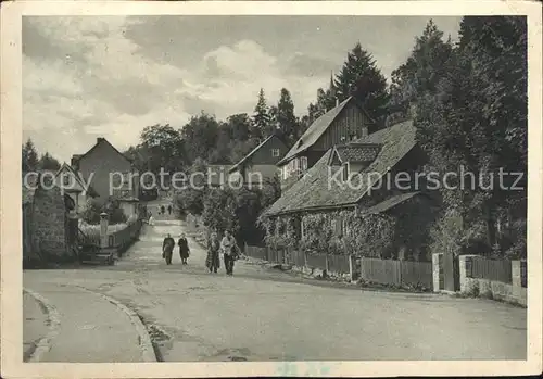 Schierke Harz Dorfstrasse / Schierke Brocken /Harz LKR