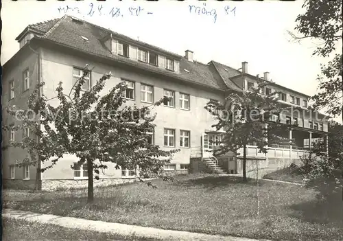 Meissen Elbe Sachsen Entbindungsheim und Frauenklinik Dompropstberg Kat. Meissen