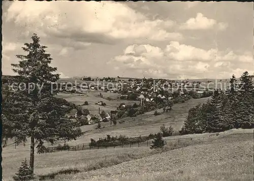 Breitenbrunn Erzgebirge Panorama Kat. Breitenbrunn Erzgebirge