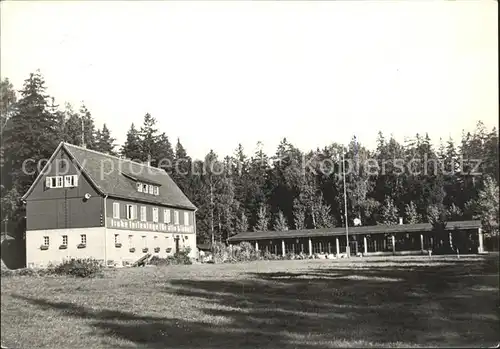 Papstdorf Pionierlager Clement Gottwald Kat. Gohrisch