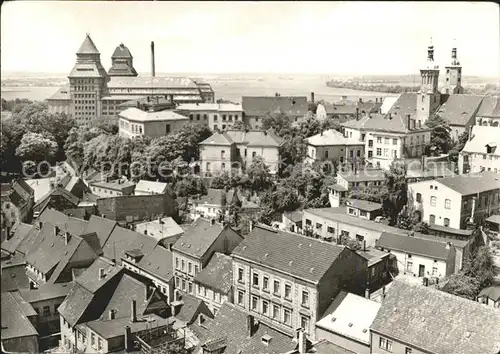 Wurzen Sachsen Teilansicht Kat. Wurzen