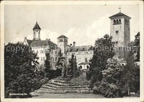 Waldenburg Sachsen Schloss Kat. Waldenburg Sachsen