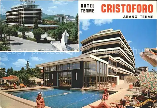 Abano Terme Hotel Terme Cristoforo Swimming Pool Kat. Abano Terme