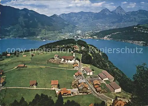 Seelisberg UR Vierwaldstaettersee Alpenpanorama Kat. Seelisberg