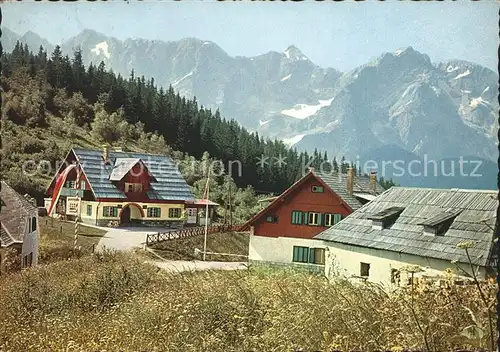 Eisenkappel Vellach Gaststaette Seebergsattel Alpenpanorama Kat. Eisenkappel Vellach