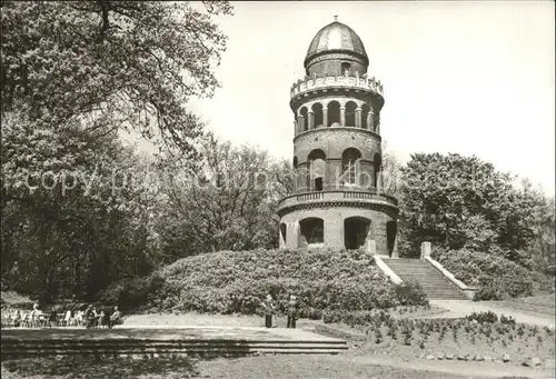 Bergen Ruegen Ernst Moritz Arndt Turm auf dem Rugard Aussichtsturm Kat. Bergen