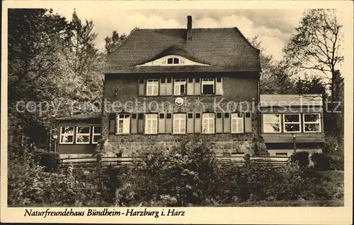 Buendheim Naturfreundehaus Kat. Bad Harzburg