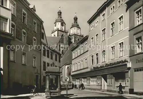 Wittenberg Lutherstadt Holzmarkt Kat. Wittenberg