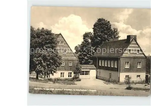 Schellerhau Ferienheim VEB Ausbau Dresden  Kat. Altenberg