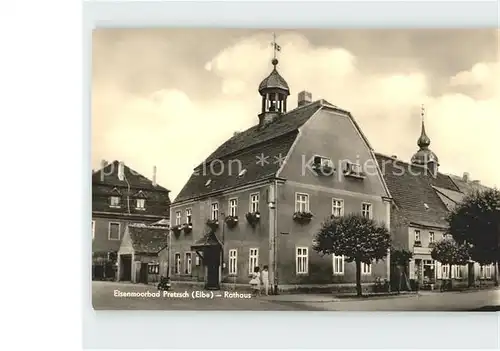 Pretzsch Elbe Rathaus Kat. Bad Schmiedeberg