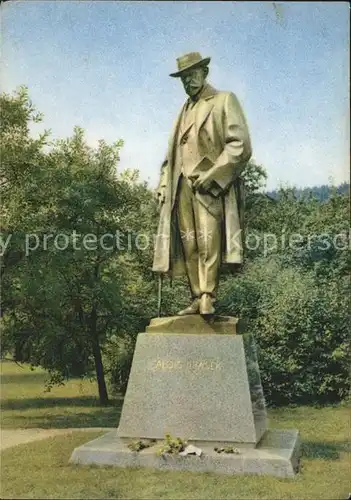 Hronov Denkmal Aloise Jiraska Kat. Hronow