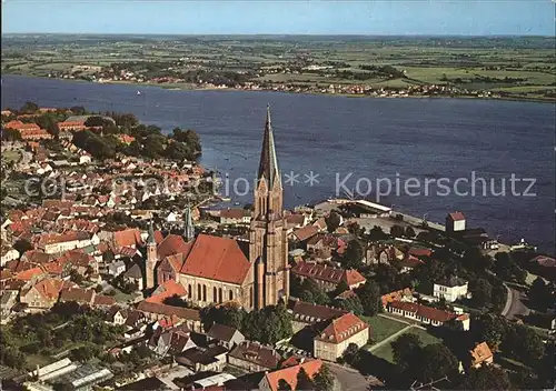 Schleswig Holstein Fliegeraufnahme St. Petri Dom Kat. Schleswig