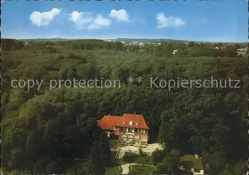 Schleswig Holstein Fliegeraufnahme Waldhotel am Schloss Gottorf Kat. Schleswig