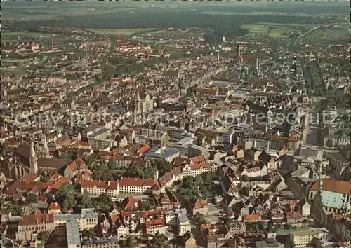 Augsburg Fliegeraufnahme Kat. Augsburg
