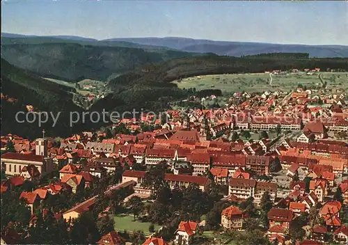 Freudenstadt Fliegeraufnahme Kat. Freudenstadt