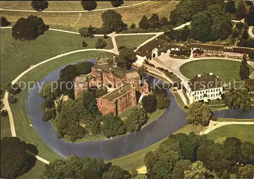 Linn Krefeld Fliegeraufnahme Wasserburg Linn Kat. Krefeld