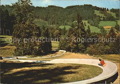 Muenchen Brombergbahn Sommerrodelbahn Kat. Muenchen