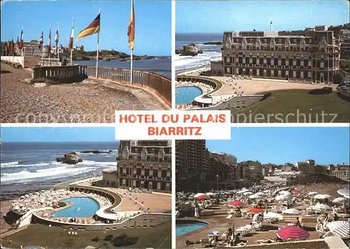 Biarritz Pyrenees Atlantiques Hotel du Palais Kat. Biarritz