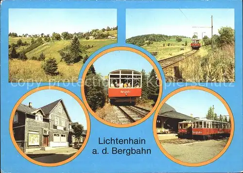 Lichtenhain Bergbahn  Kat. Oberweissbach Thueringer Wald