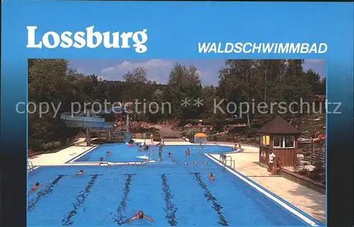 Lossburg Waldschwimmbad Kat. Lossburg