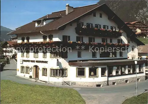 Berwang Tirol Gasthaus Pension Rose Restaurant Kat. Berwang