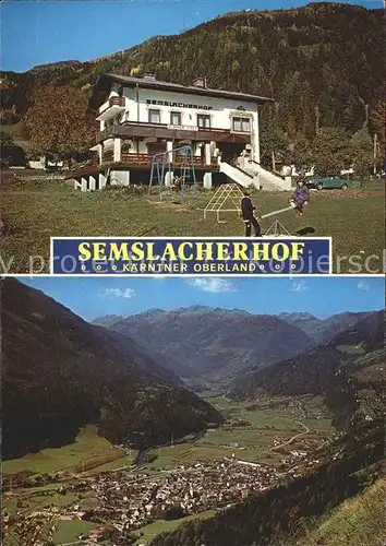 Obervellach Kaernten Gasthaus Pension Semslacherhof Kat. Obervellach