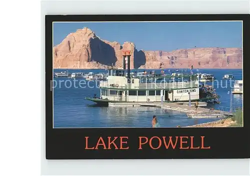 Lake Powell Dampfer Kat. Lake Powell