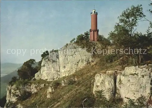 Ebingen Schlossberg und Aussichtsturm Kat. Albstadt