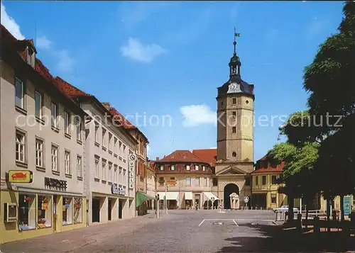 Ansbach Mittelfranken Herrieder Tor  Kat. Ansbach