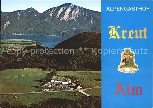 Grossweil Alpengasthof Kreut Alm Kat. Grossweil