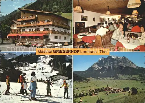 Lermoos Tirol Gasthof Geiserhof Kat. Lermoos