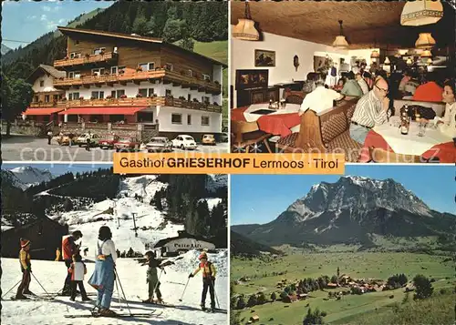 Lermoos Tirol Gasthof Grieserhof Kat. Lermoos