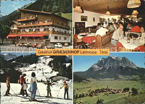 Lermoos Tirol Gasthof Grieserhof Kat. Lermoos