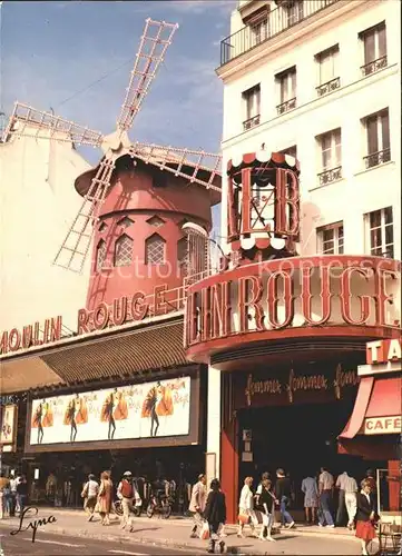 Paris Moulin Rouge Kat. Paris