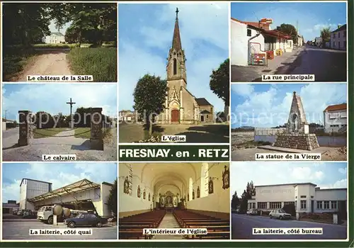 Fresnay en Retz La statue de la Vierge L eglise Kat. Fresnay en Retz