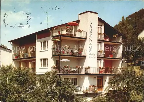 Wildbad Schwarzwald Gaestehaus Bechtle Caruso Kat. Bad Wildbad