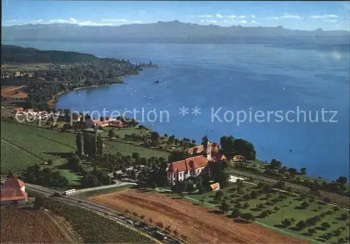 Birnau Fliegeraufnahme losterkirche  Kat. Uhldingen Muehlhofen