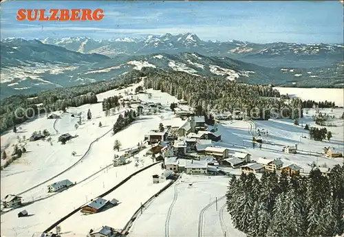 Sulzberg Vorarlberg Fliegeraufnahme  Kat. Sulzberg