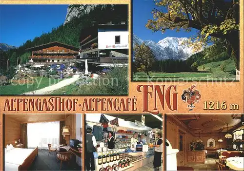 Hinterriss Tirol Alpengasthof Alpencafe Eng Kat. Vomp