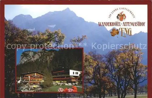 Hinterriss Tirol Wanderhotel Alpengasthof Eng Kat. Vomp
